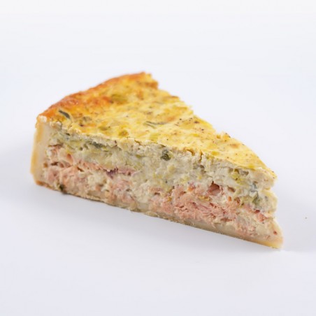 Quiche au saumon